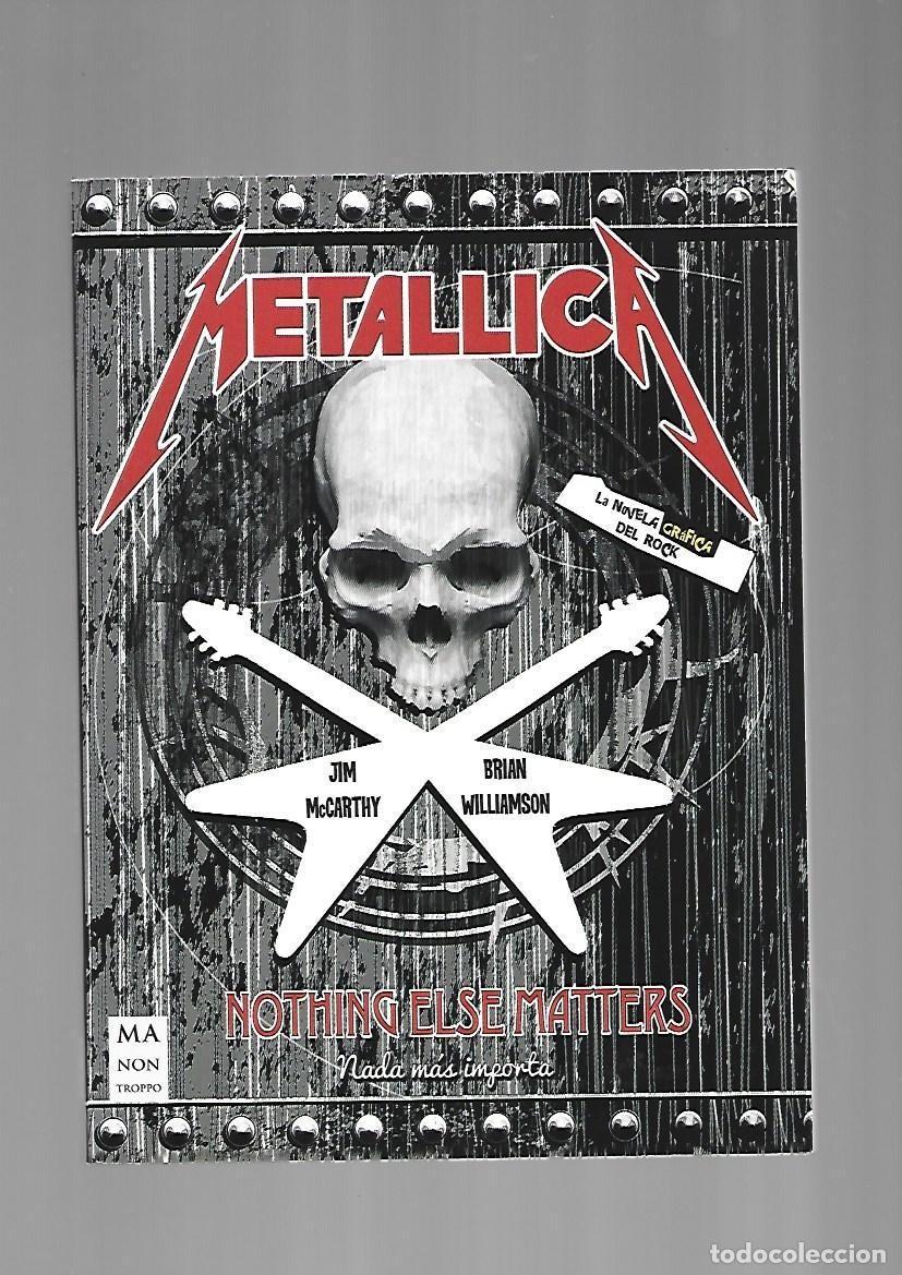 C&oacute;mics: Metallica: la novela gr&aacute;fica del rock, 2017, Redbook, muy buen estado