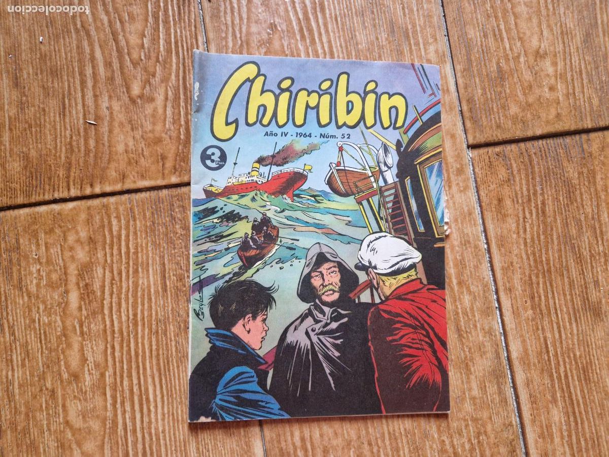 C&oacute;mics: CHIRIB&Iacute;N N&ordm; 52 EDICIONES DOMINGO SAVIO 1964 - Foto 1