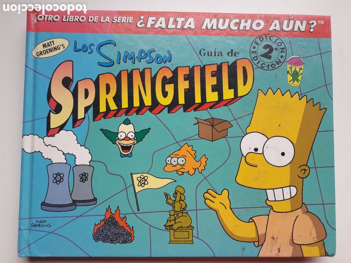 C&oacute;mics: LOS SIMPSOSN - GUIA DE SPRINGFIELD - 2a EDICION *t18 - Foto 1