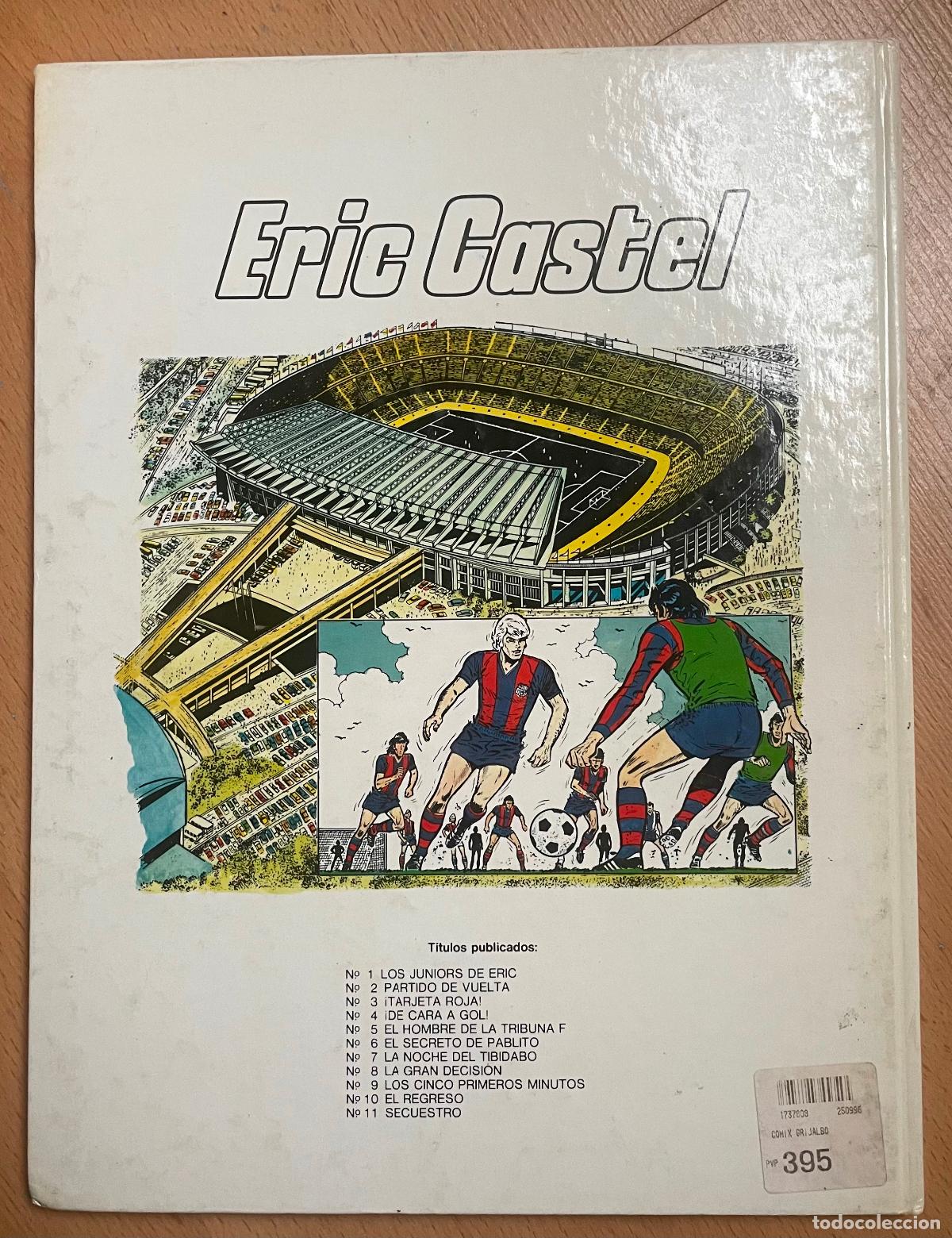 C&oacute;mics: ERIC CASTEL, Secuestro, Raymond Reding, Francoise Hugues, ediciones Junior - Foto 2