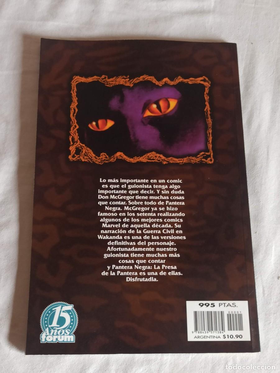 C&oacute;mics: Comic Pantera negra La presa de la pantera - Foto 2