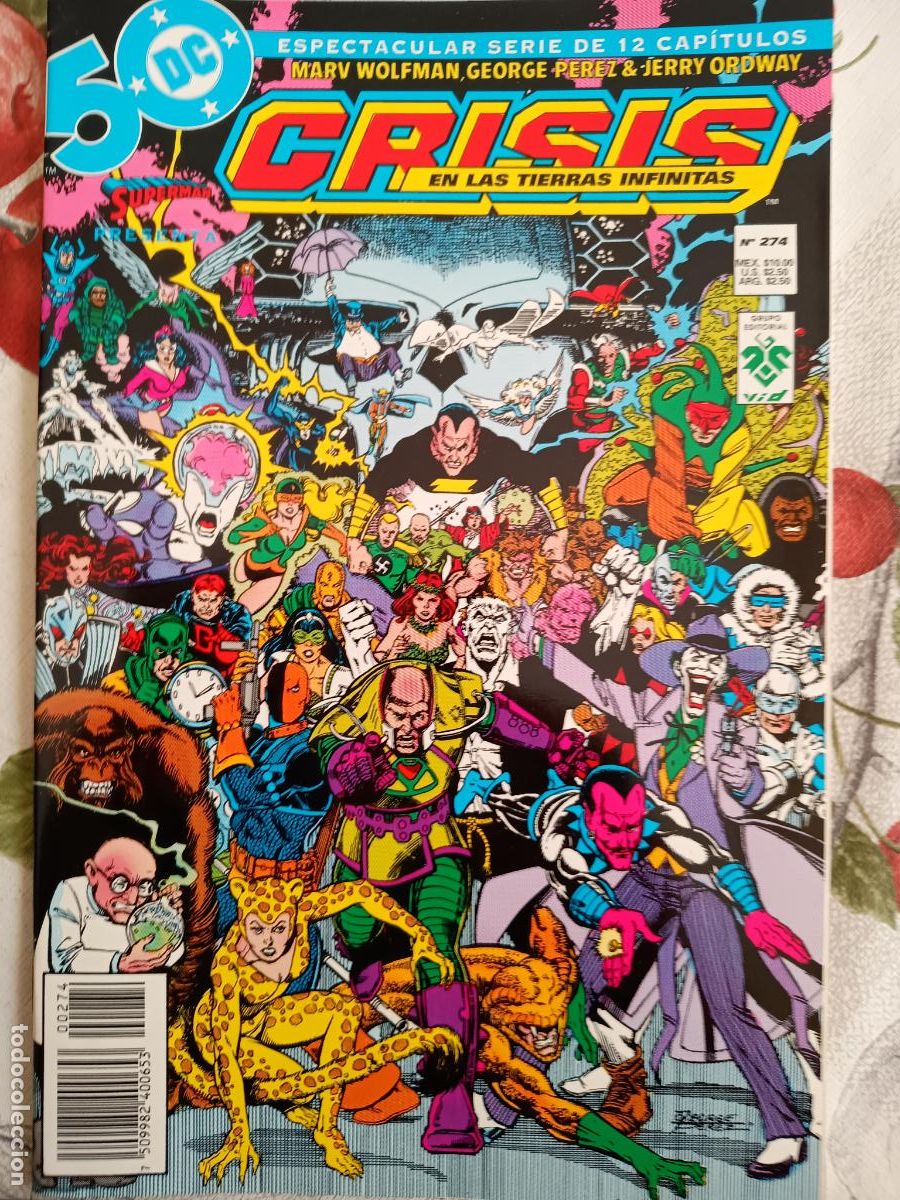 Fumetti: CRISIS En las tierras Infinitas N&ordm; 274 Editorial VID