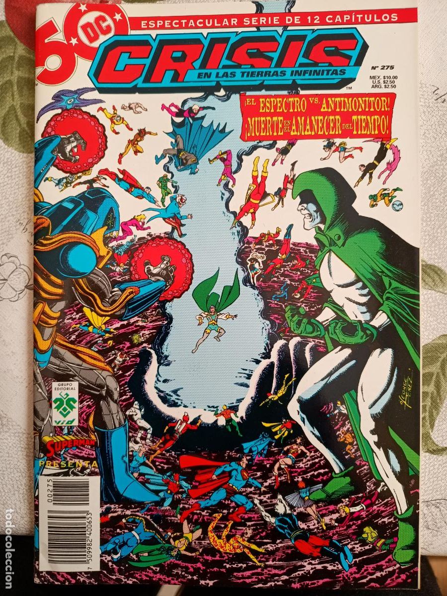 Fumetti: CRISIS En las tierras Infinitas N&ordm; 275 Editorial VID