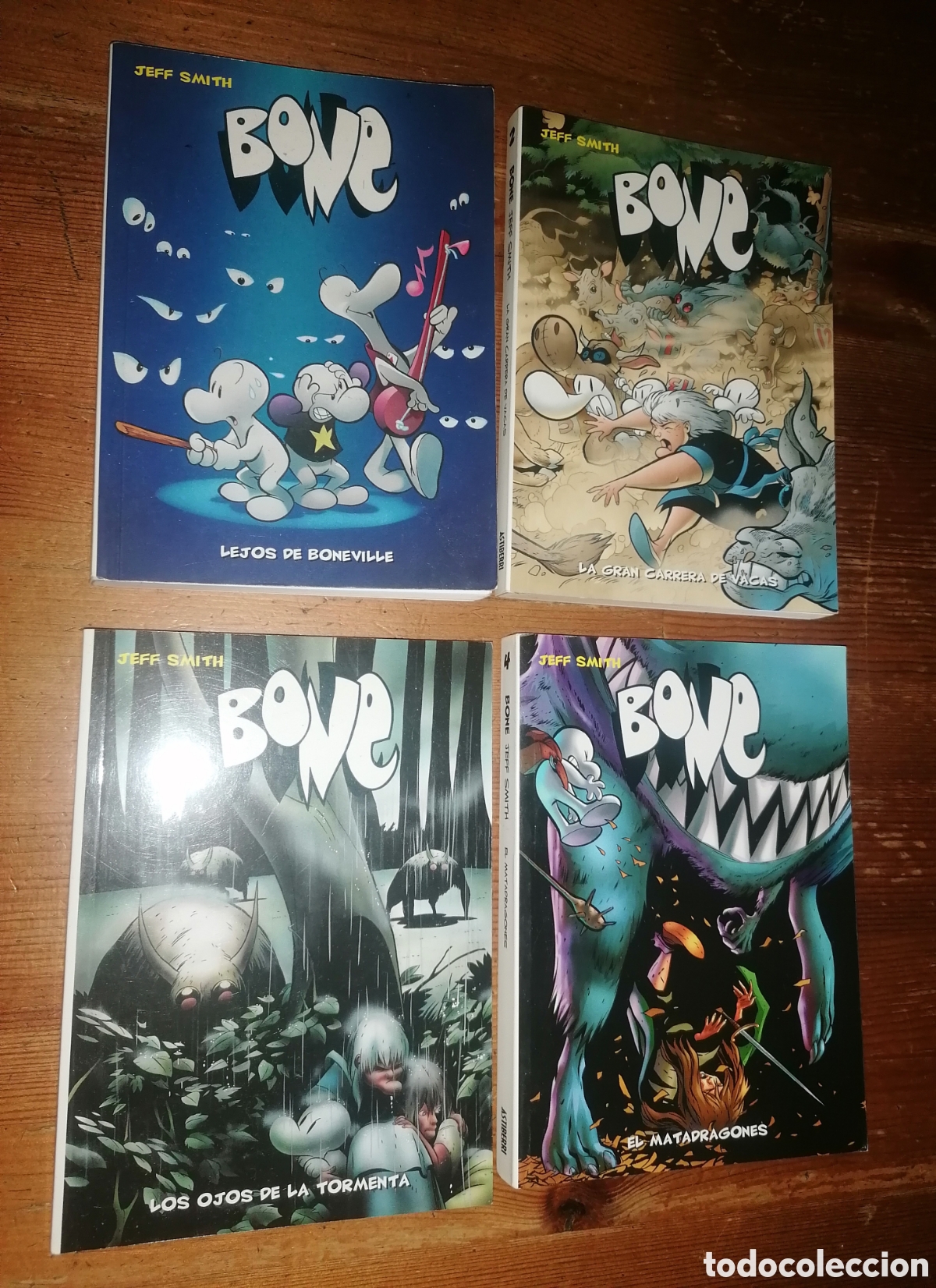 C&oacute;mics: BONE - JEFF SMITH - N&ordm; 1,2,3,4 - ASTIBERRI - Foto 1