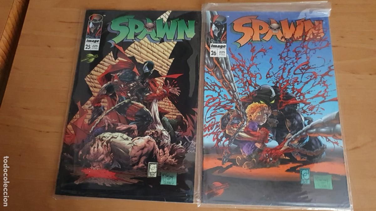 C&oacute;mics: Lote de seis n&ordm;s del Comic Spawn (21-26) - Foto 3
