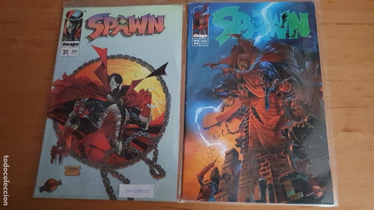 C&oacute;mics: Lote de seis n&ordm;s del Comic Spawn (21-26) - Foto 1