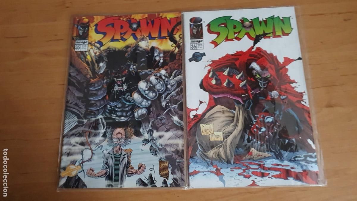 C&oacute;mics: Lote de seis n&ordm;s del Comic Spawn (33-38) - Foto 2