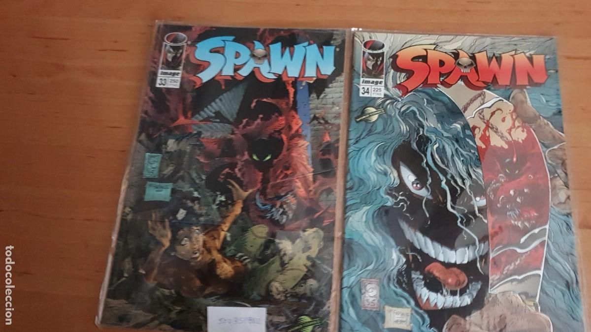C&oacute;mics: Lote de seis n&ordm;s del Comic Spawn (33-38) - Foto 1
