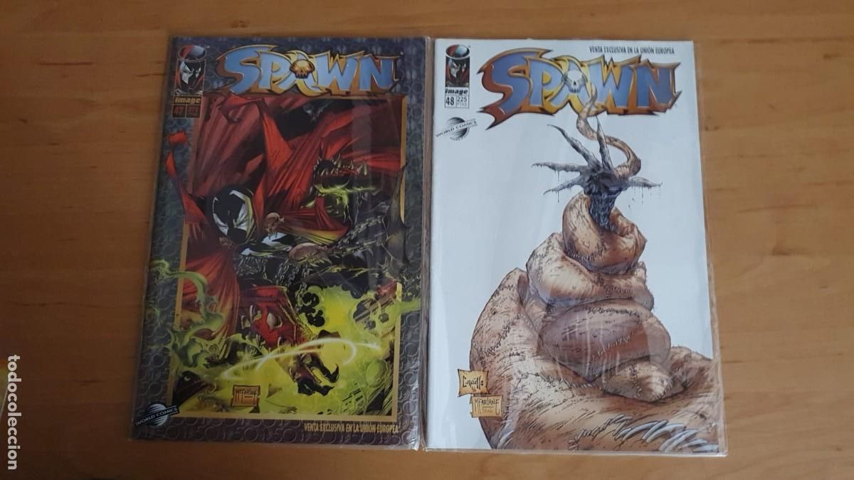 C&oacute;mics: Lote de seis n&ordm;s del Comic Spawn (45-50) - Foto 2