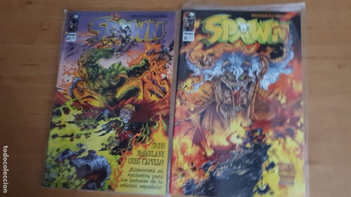 C&oacute;mics: Lote de seis n&ordm;s del Comic Spawn (45-50) - Foto 3