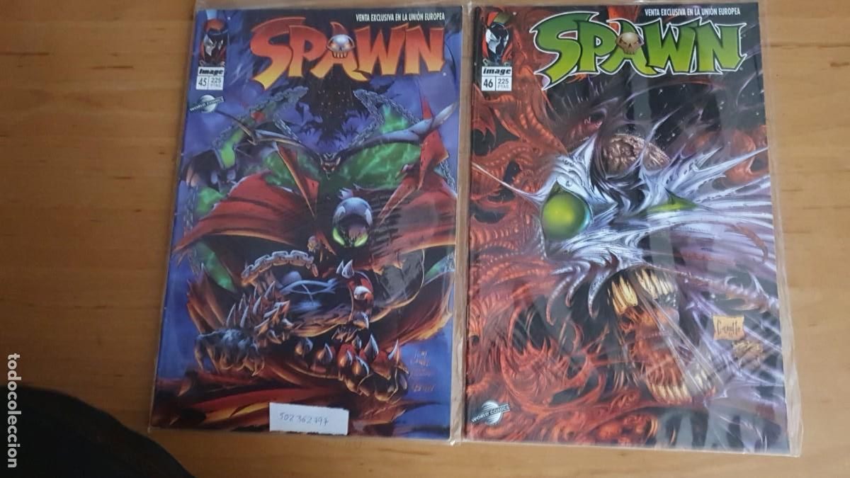 C&oacute;mics: Lote de seis n&ordm;s del Comic Spawn (45-50) - Foto 1