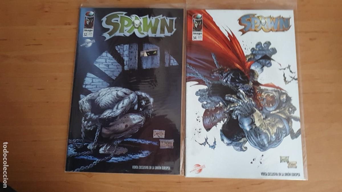 C&oacute;mics: Lote de seis n&ordm;s del Comic Spawn (51-56) - Foto 2