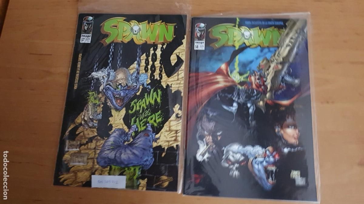 C&oacute;mics: Lote de seis n&ordm;s del Comic Spawn (57-62) - Foto 1