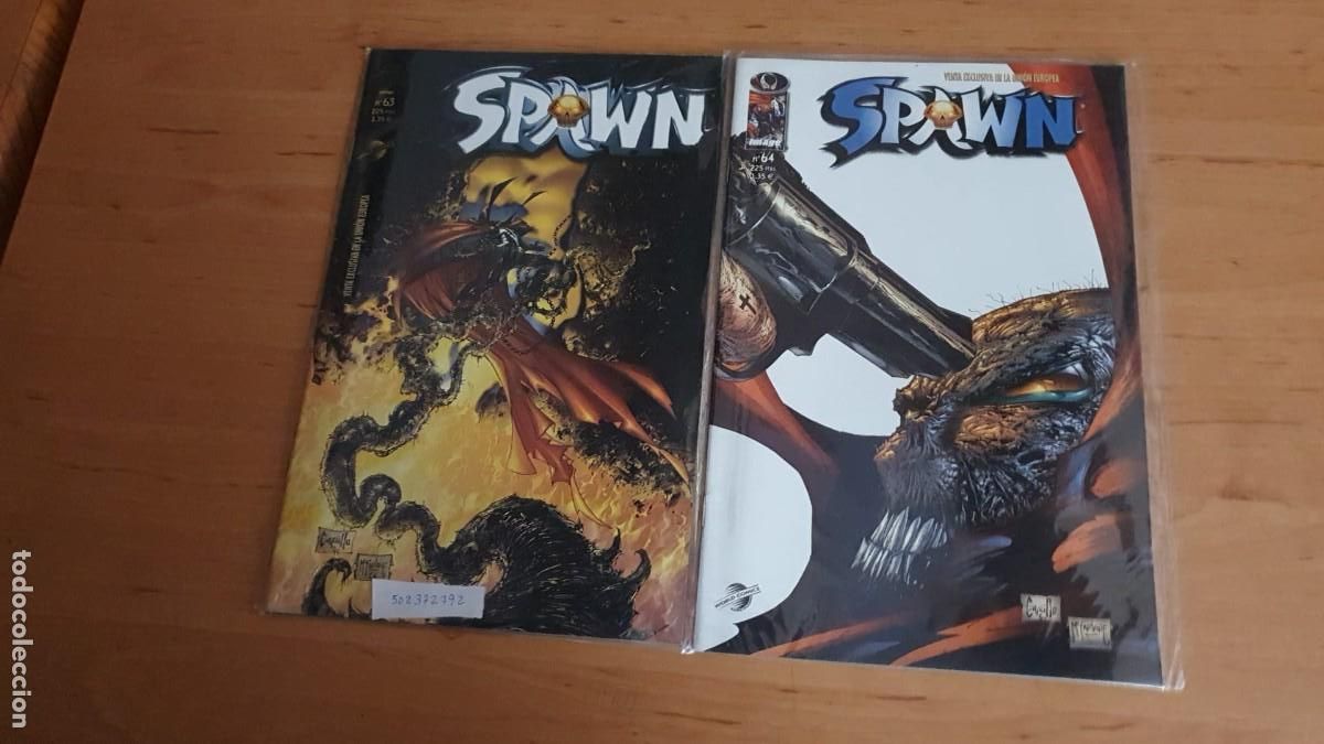 C&oacute;mics: Lote de seis n&ordm;s del Comic Spawn (63-68) - Foto 1