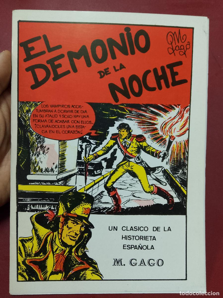 C&oacute;mics: Manuel Gago: El demonio de la noche. Maestros de la historieta n&ordm; 13