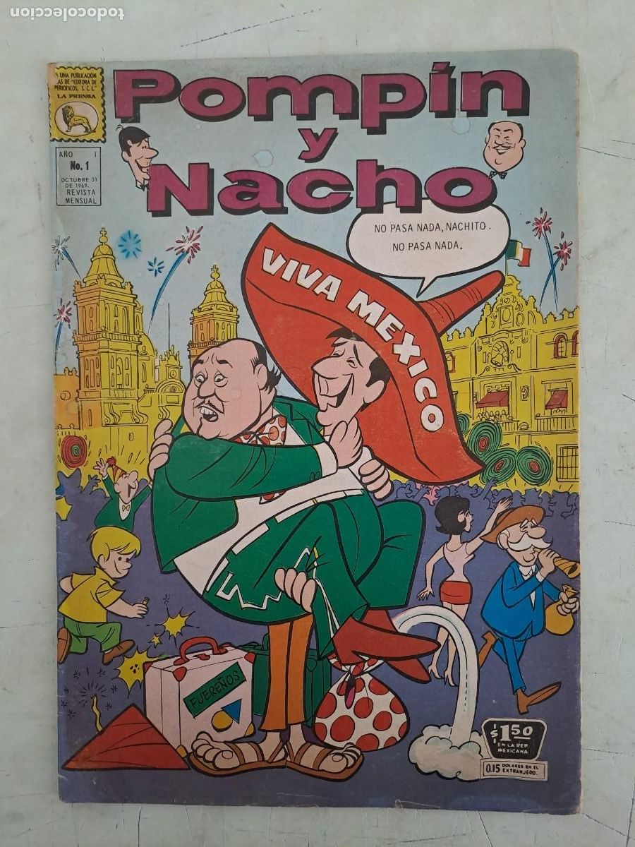 Comics: Pompin y Nacho 1, La Prensa en buen estado