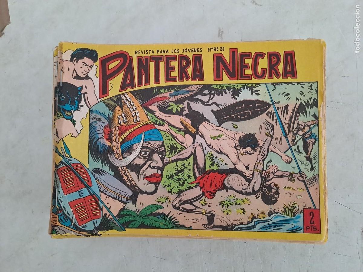 C&oacute;mics: Pantera negra completa 54 n&uacute;meros, Maga - Foto 1