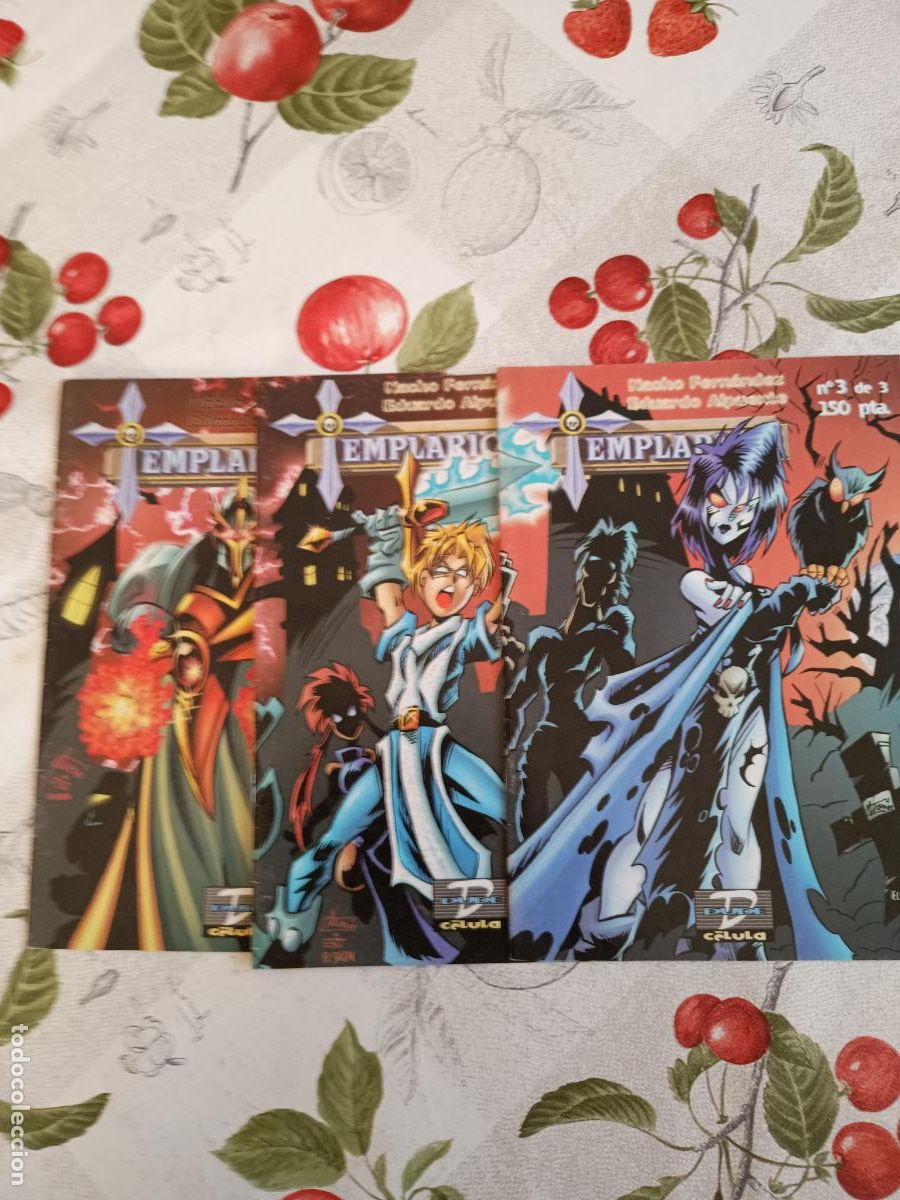 C&oacute;mics: TEMPLARIOS 1 al 3 COMPLETA DUDE COMICS - Foto 1