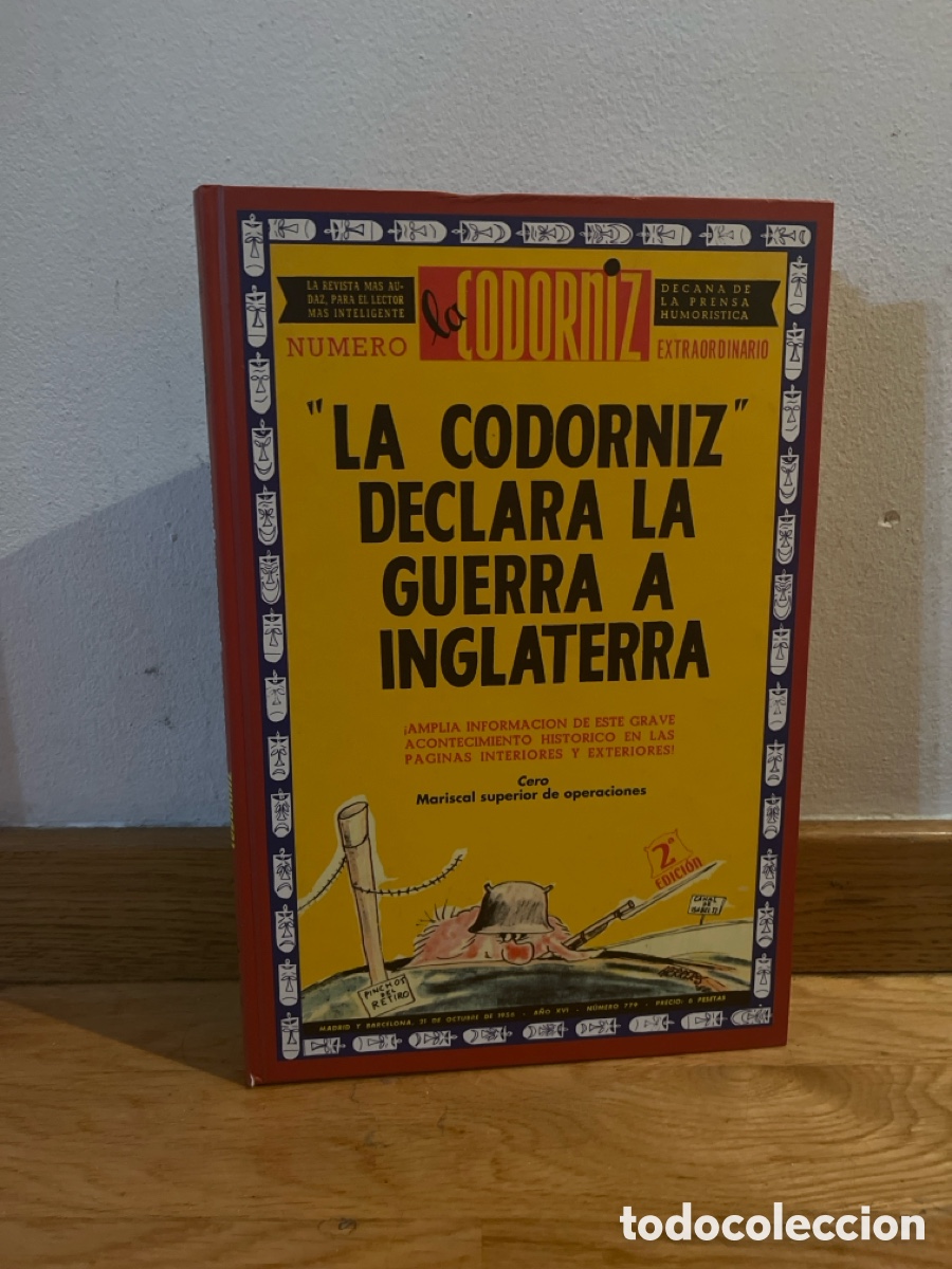 C&oacute;mics: La codorniz declara la guerra a inglaterra n&uacute;mero extraordinario
