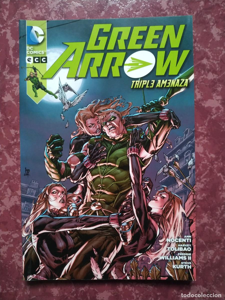 C&oacute;mics: COMIC GREEN ARROW N&ordm; 1 TRIPLE AMENAZA - ECC - Foto 1