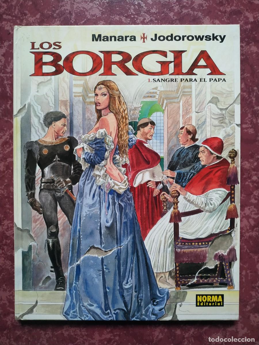 C&oacute;mics: COMIC LOS BORGIA - NUMERO 1. SANGRE PARA EL PAPA - MANARA - JODOROWSKY - NORMA - Foto 1