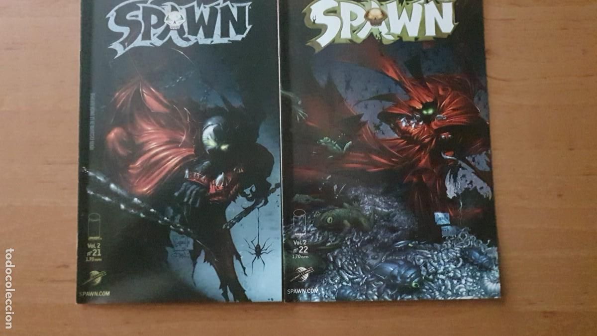 C&oacute;mics: Lote de tres n&ordm;s del Comic Spawn Vol,.2 (19-24) - Foto 2