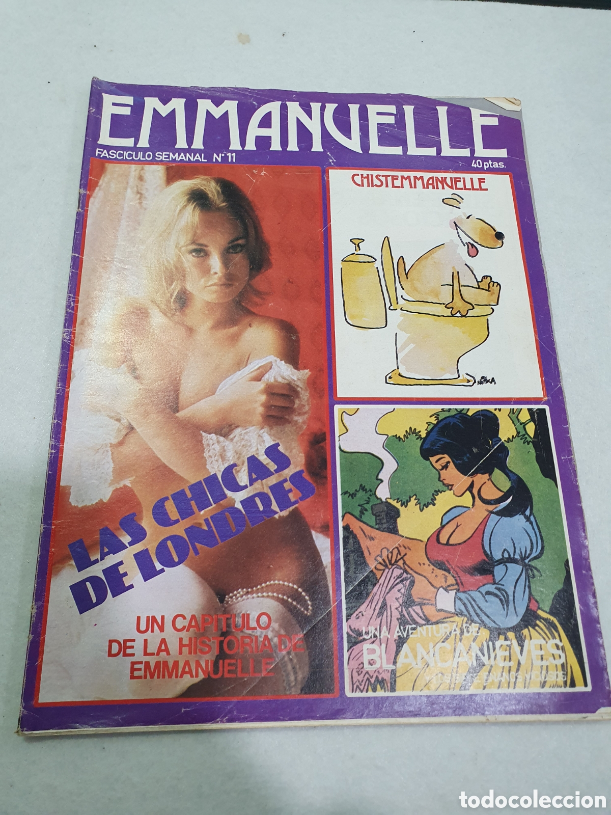 C&oacute;mics: Emmanuelle. Fasciculo n&deg;11. (L99) - Foto 1