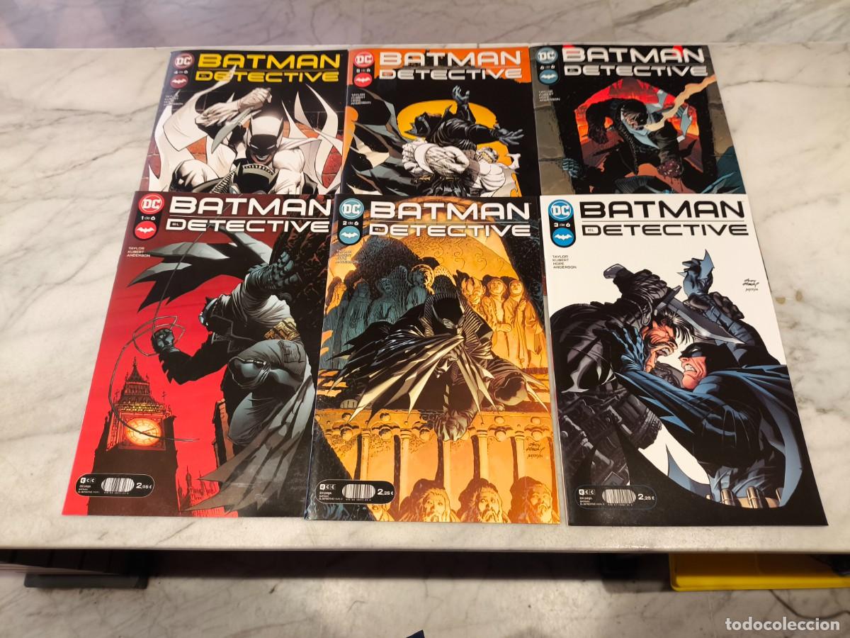 C&oacute;mics: BATMAN EL DETECTIVE &iexcl; COMPLETA 6 NUMEROS ! ANDY KUBERT - TOM TAYLOR / DC - ECC - Foto 1