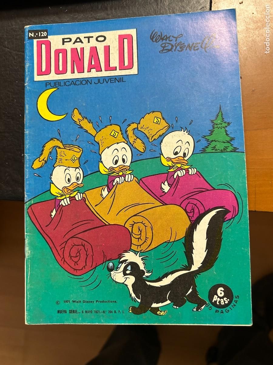 C&oacute;mics: pato donald n&ordm; 120 buen estado - Foto 1