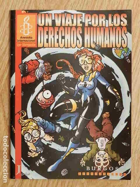 Comics: UN VIAJE POR LOS DERECHOS HUMANOS - AMNISTIA INTERNACIONAL - IGOR MORQUECHO A&Ntilde;O 2005 C&Oacute;MIC TEBEO