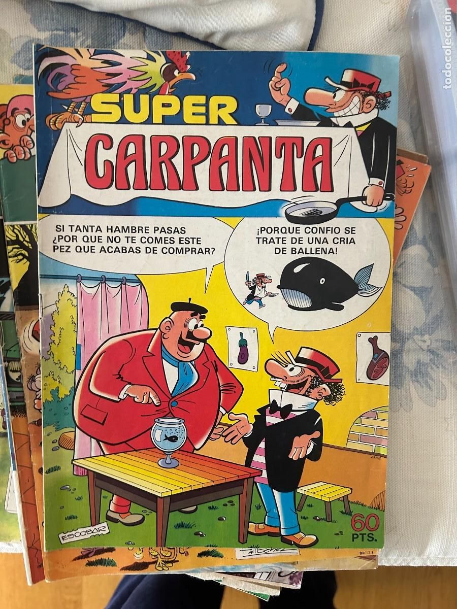 C&oacute;mics: SUPER CARPANTA N&ordm; 54BUEN ESTADO - Foto 1