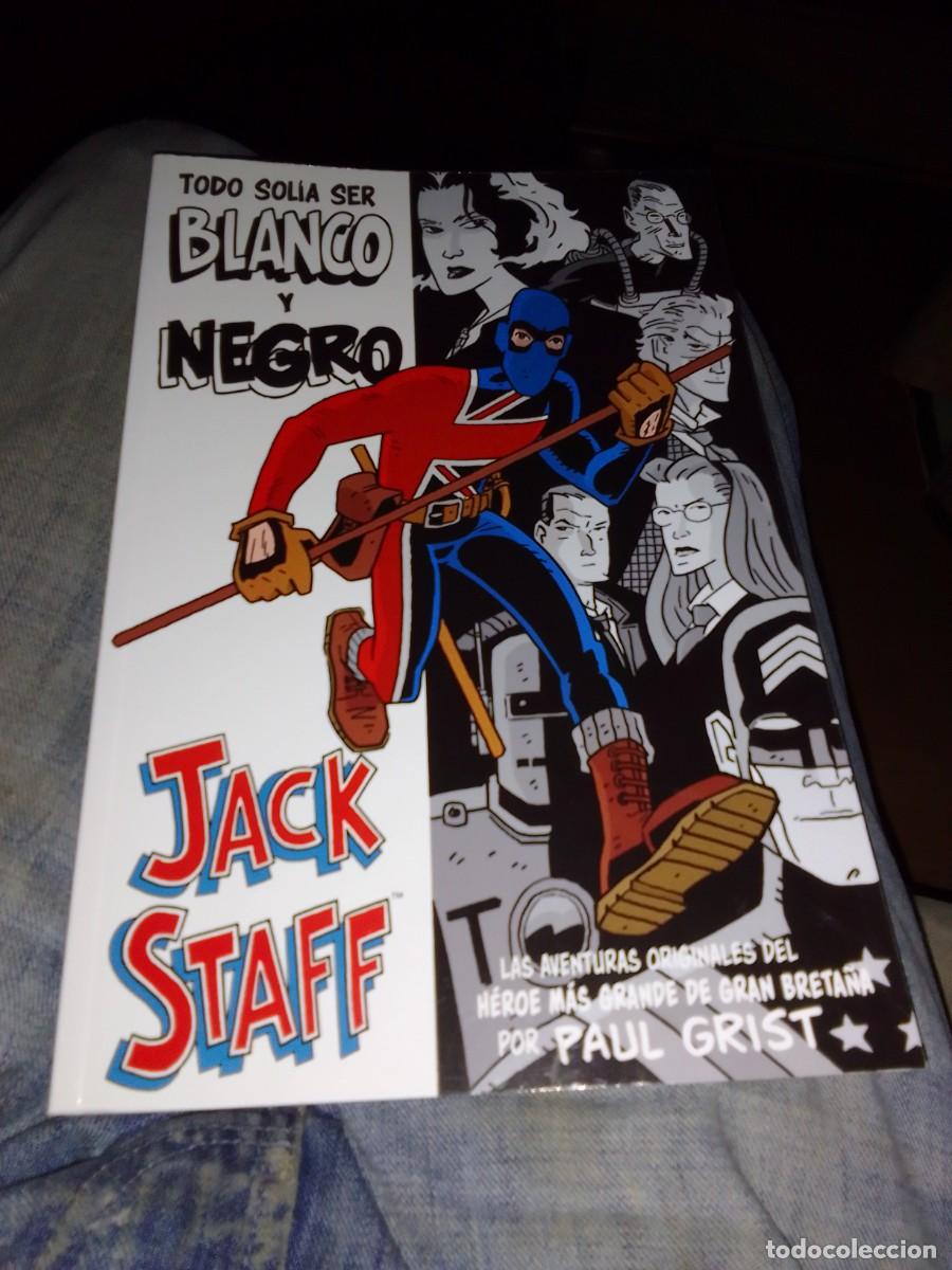C&oacute;mics: Todo sol&iacute;a ser en blanco y negro Jack staff - Foto 1