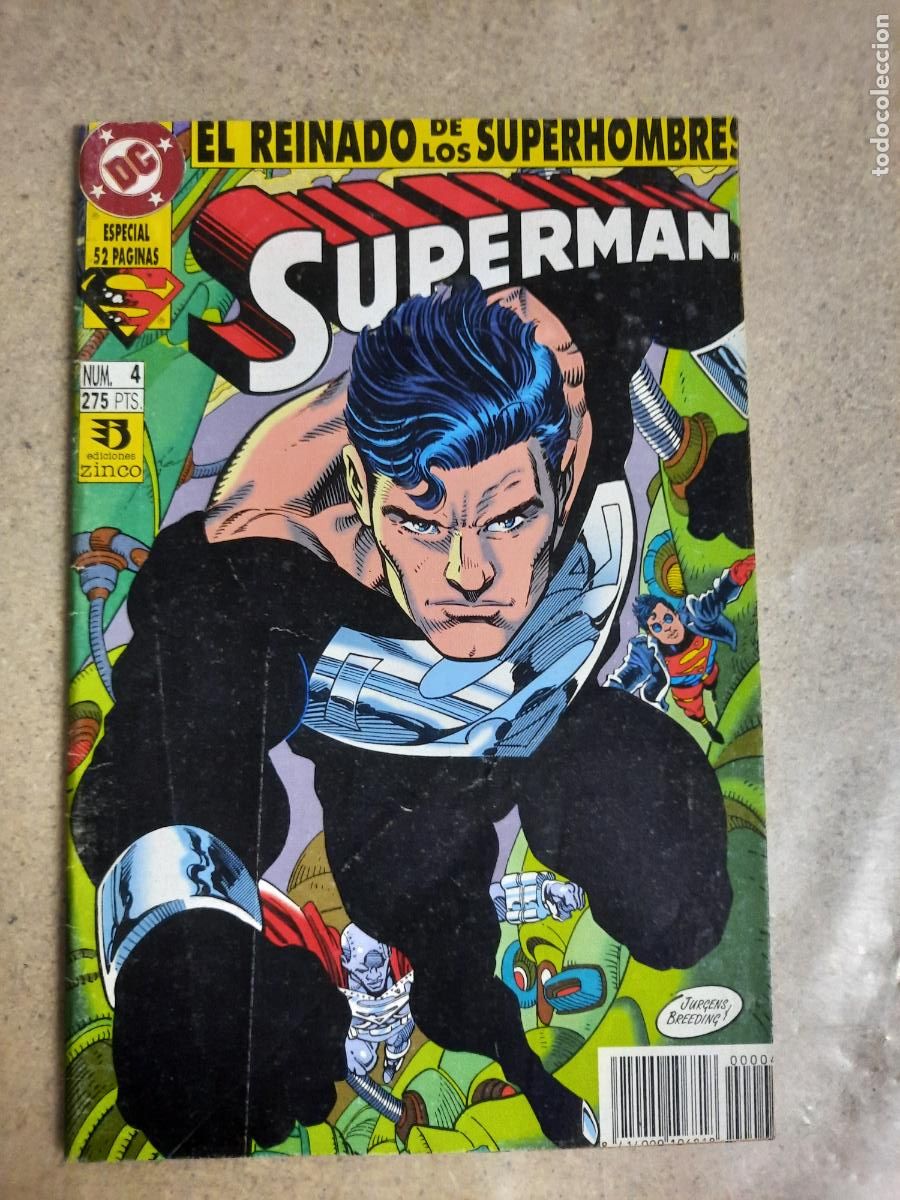 C&oacute;mics: SUPERMAN N&ordm; 1,2 y 4 - ED. ZINCO - Foto 1