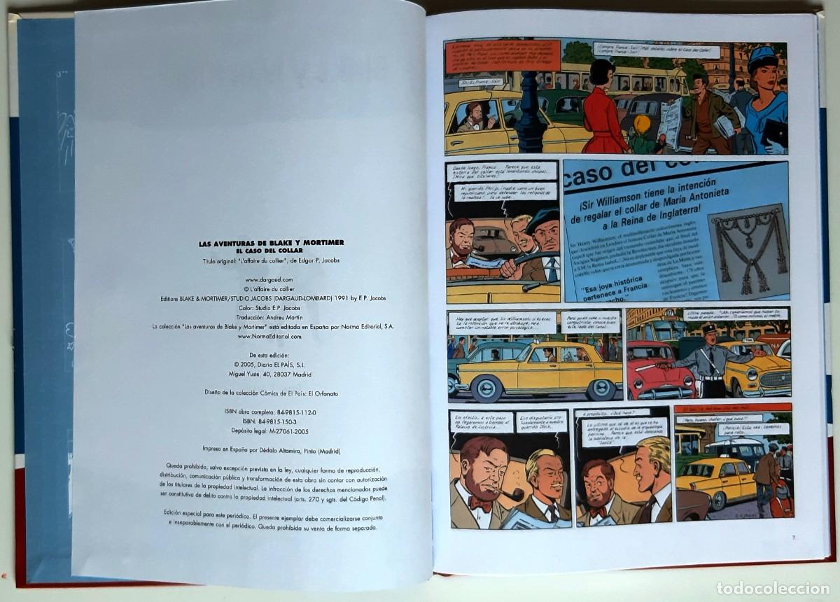 C&oacute;mics: BLAKE Y MORTIMER - LA MARCA AMARILLA + EL CASO DEL COLLAR - Foto 7