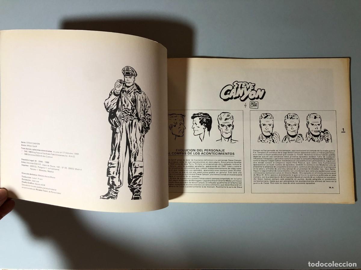 C&oacute;mics: Comic Steve Canyon Ediciones ESEUVE 1988 - Foto 2