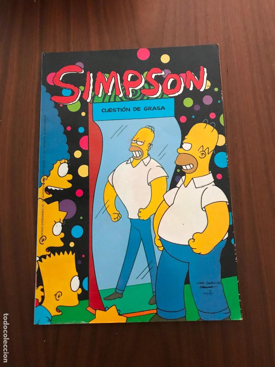 C&oacute;mics: SIMPSON , CUESTI&Oacute;N DE GRASA , COMICS BONGO - Foto 1
