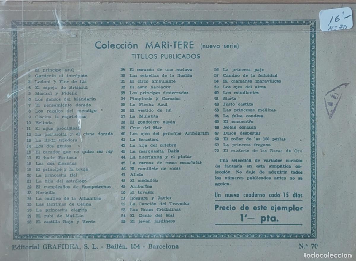 C&oacute;mics: ANTIGUO COMIC COLECCION( MARI TERE ) de GRAFIDEAS S.L.1954 - Foto 2