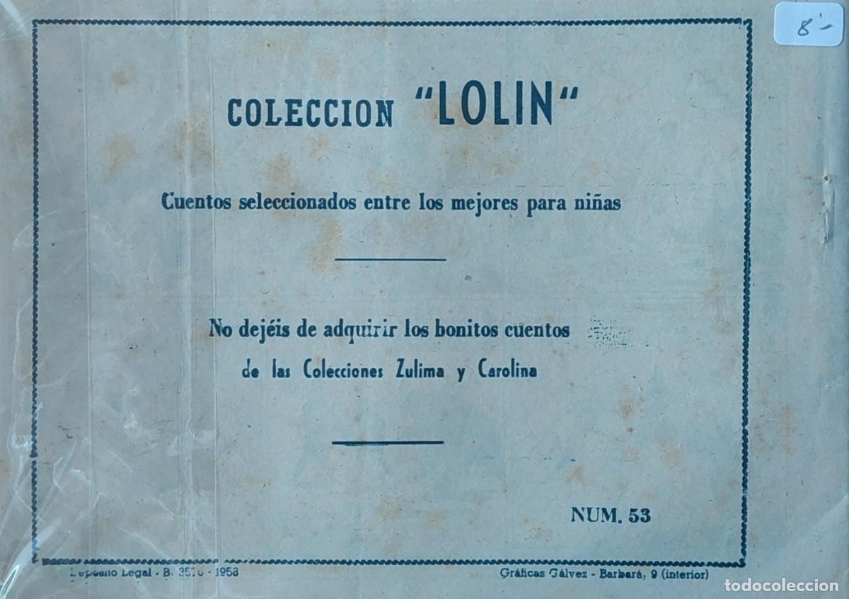 C&oacute;mics: LOTE DE 2 EJEMPLARES DE LA COLECCION ( LOLIN ) GALVEZ 1954 - Foto 2