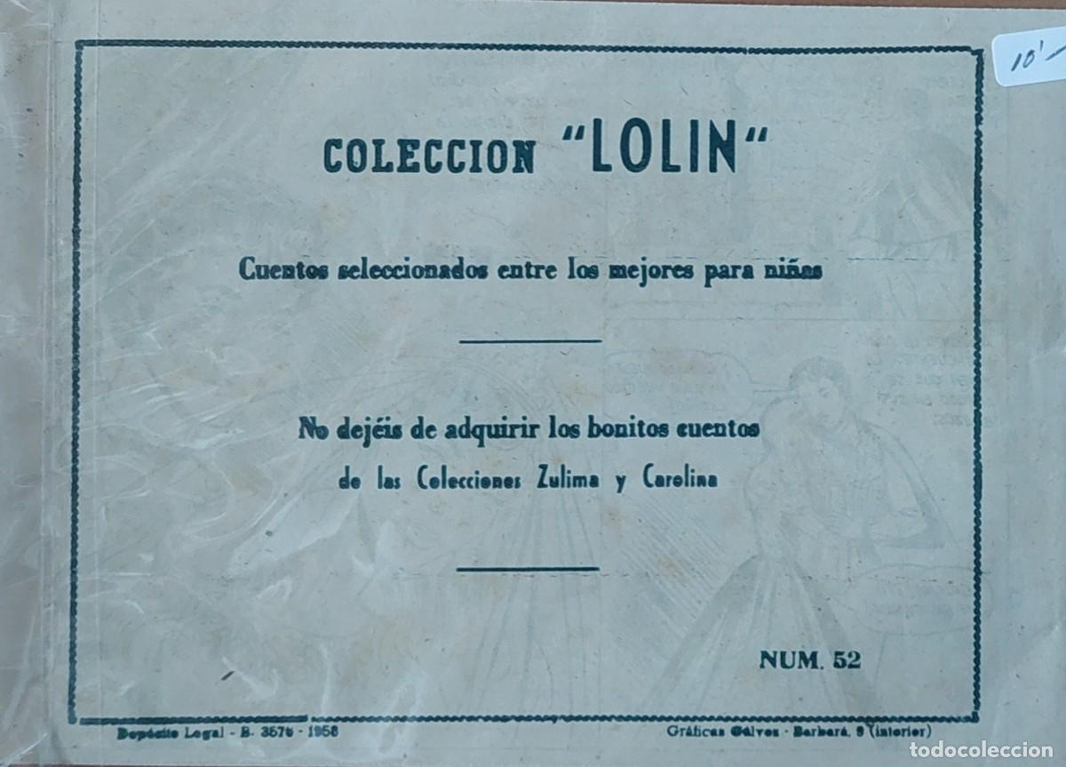 C&oacute;mics: LOTE DE 2 EJEMPLARES DE LA COLECCION ( LOLIN ) GALVEZ 1954 - Foto 4