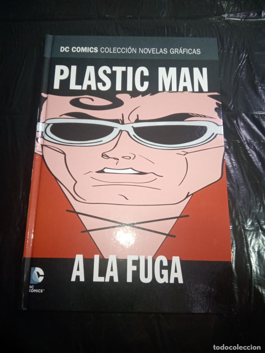 C&oacute;mics: NOVELAS GRAFICAS DC 51 plastic man a la fuga - Foto 1