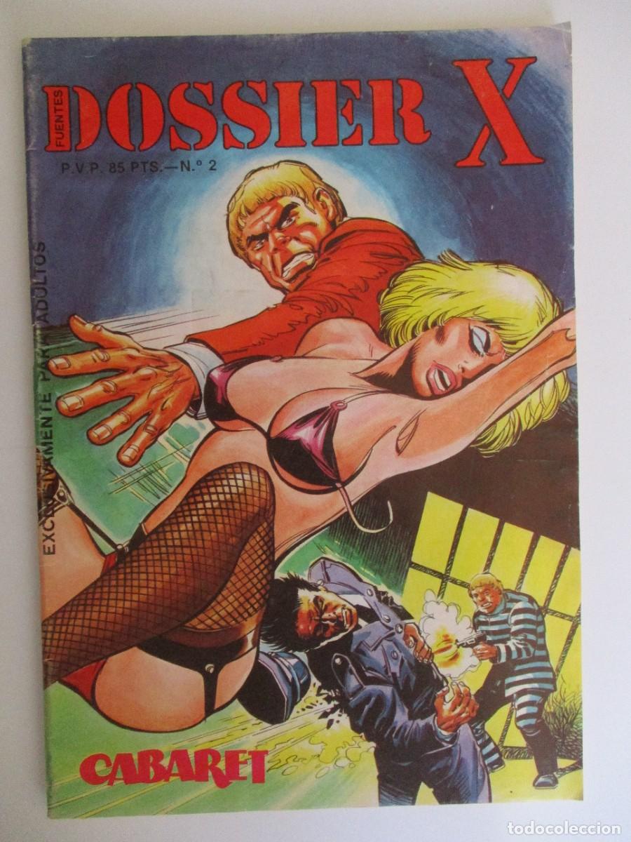 C&oacute;mics: DOSSIER X (1983, FUENTES) 2 &middot; X-1983 &middot; CABARET - Foto 1