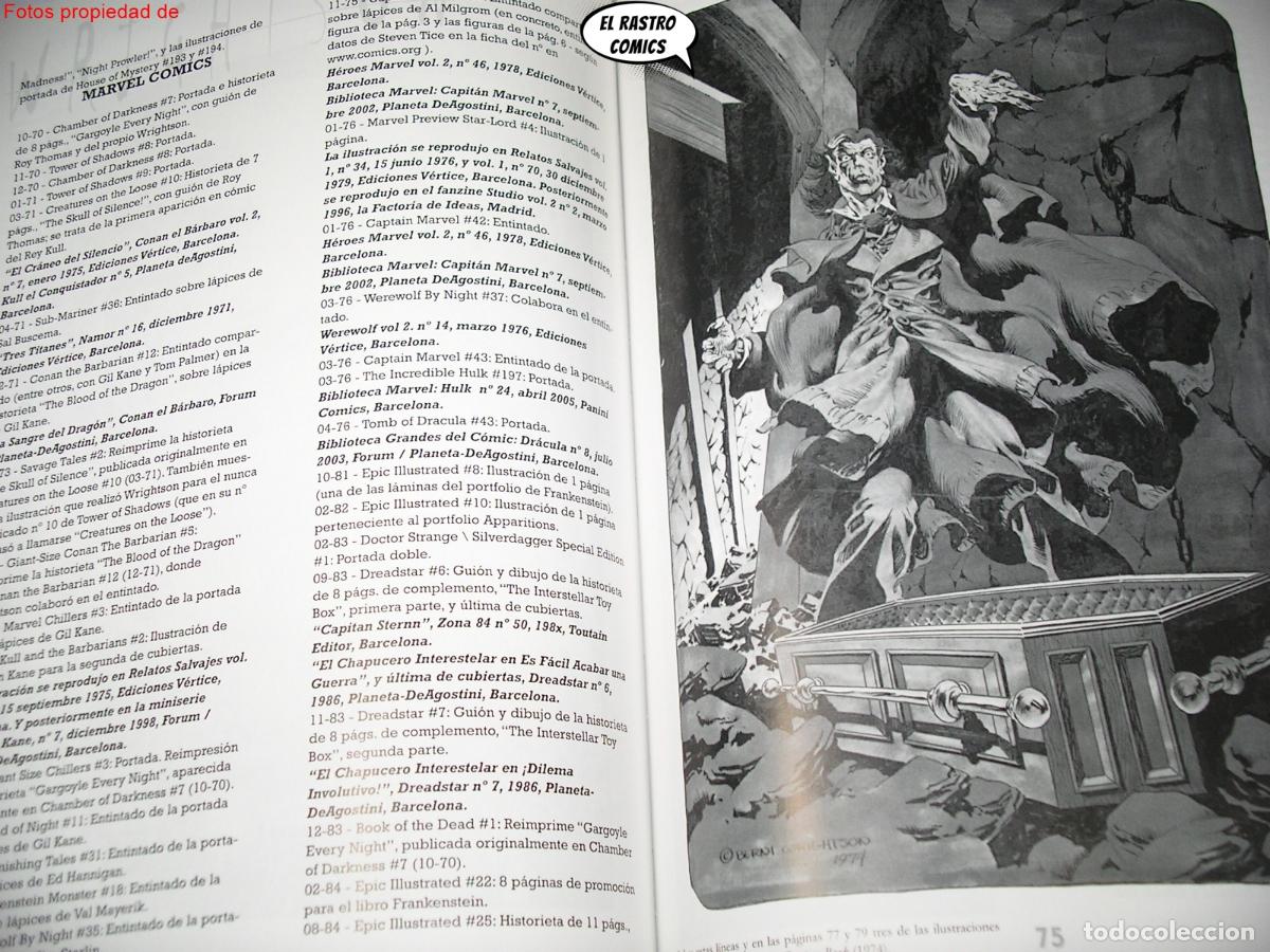 C&oacute;mics: Flash Back n&ordm; 5, III Jornadas 2006, Especial Bernie Wrightson, ed. Antonio Busquets - Foto 10