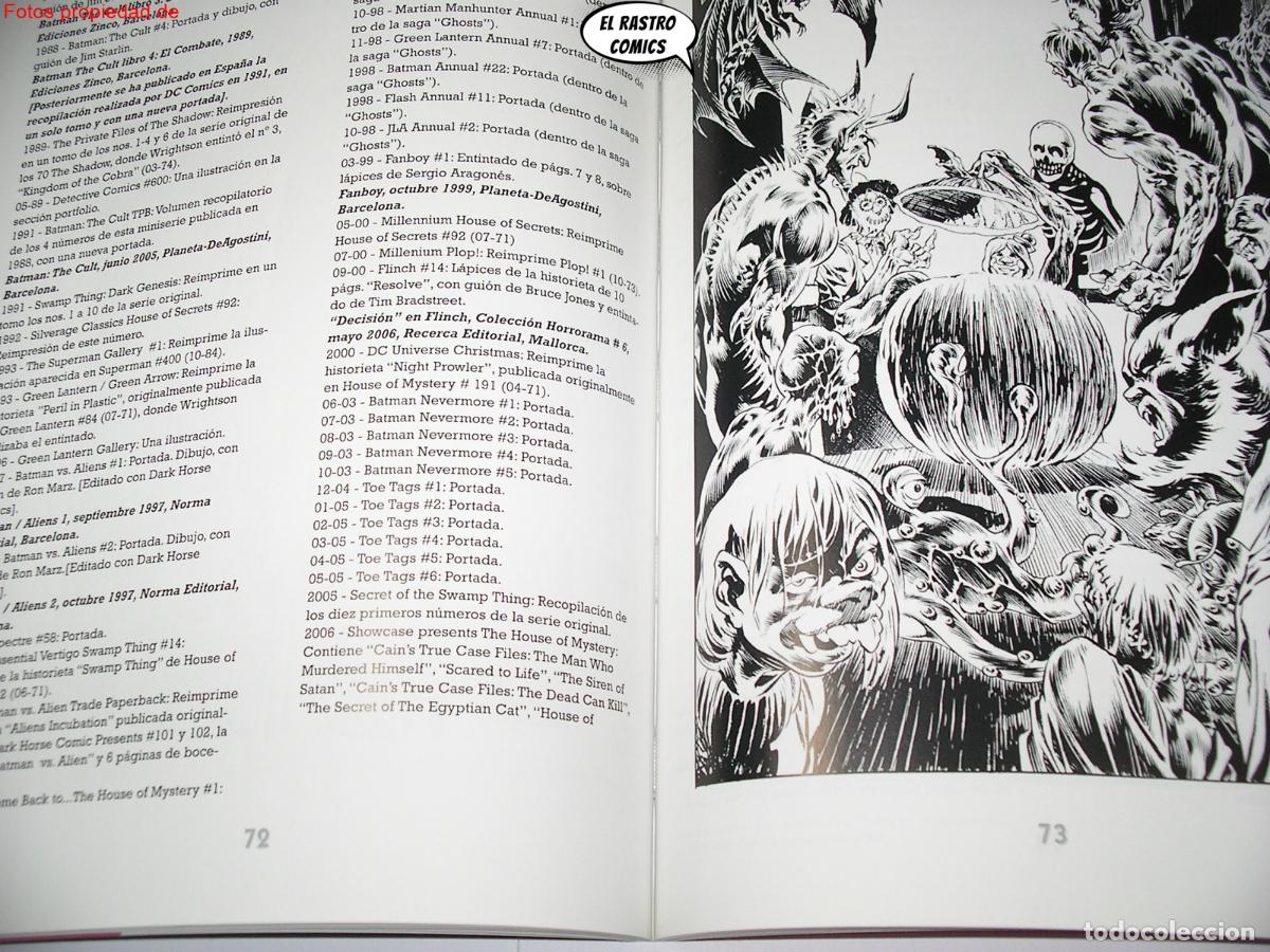 C&oacute;mics: Flash Back n&ordm; 5, III Jornadas 2006, Especial Bernie Wrightson, ed. Antonio Busquets - Foto 11