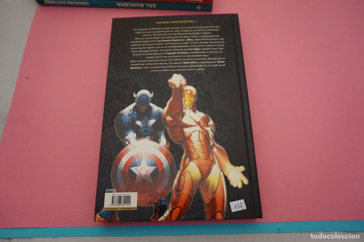 C&oacute;mics: 17B/ CIVIL WAR - MILLAR MCNIVEN / PANINI COMICS MARVEL DELUXE - Foto 8