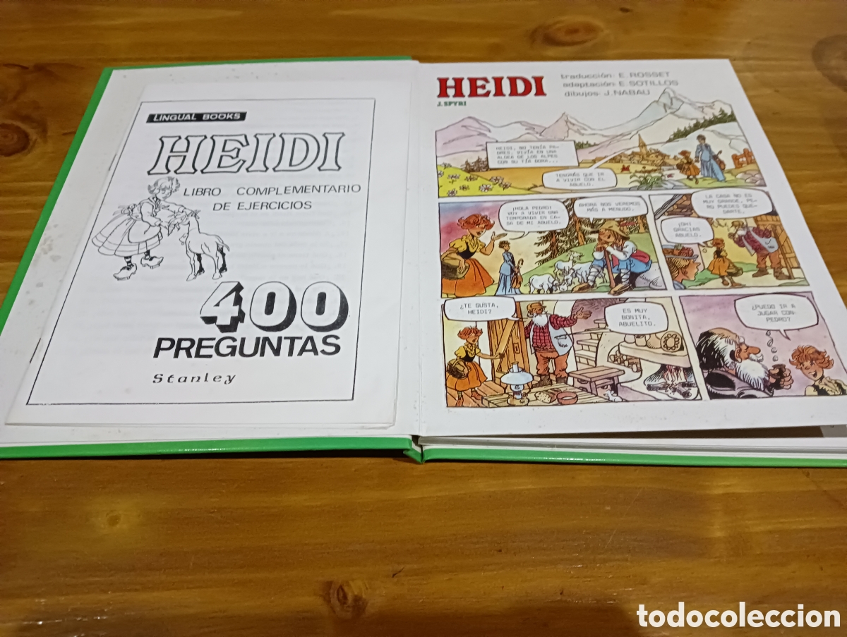 C&oacute;mics: Lingual Books. Heidi Espa&ntilde;ol - Foto 2