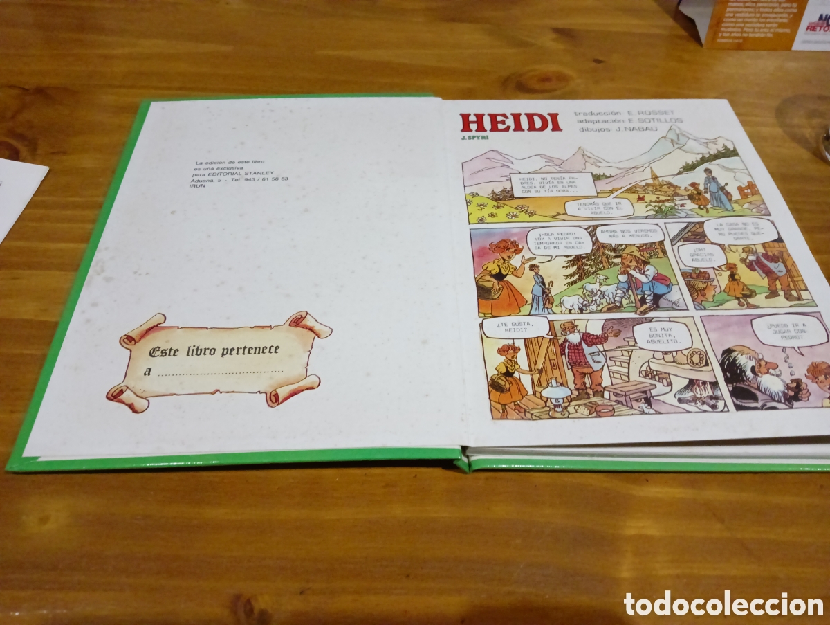 C&oacute;mics: Lingual Books. Heidi Espa&ntilde;ol - Foto 3