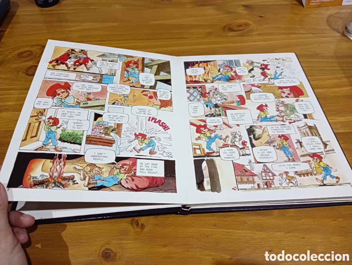 C&oacute;mics: Pinocchio. Lingual Books English - Foto 3