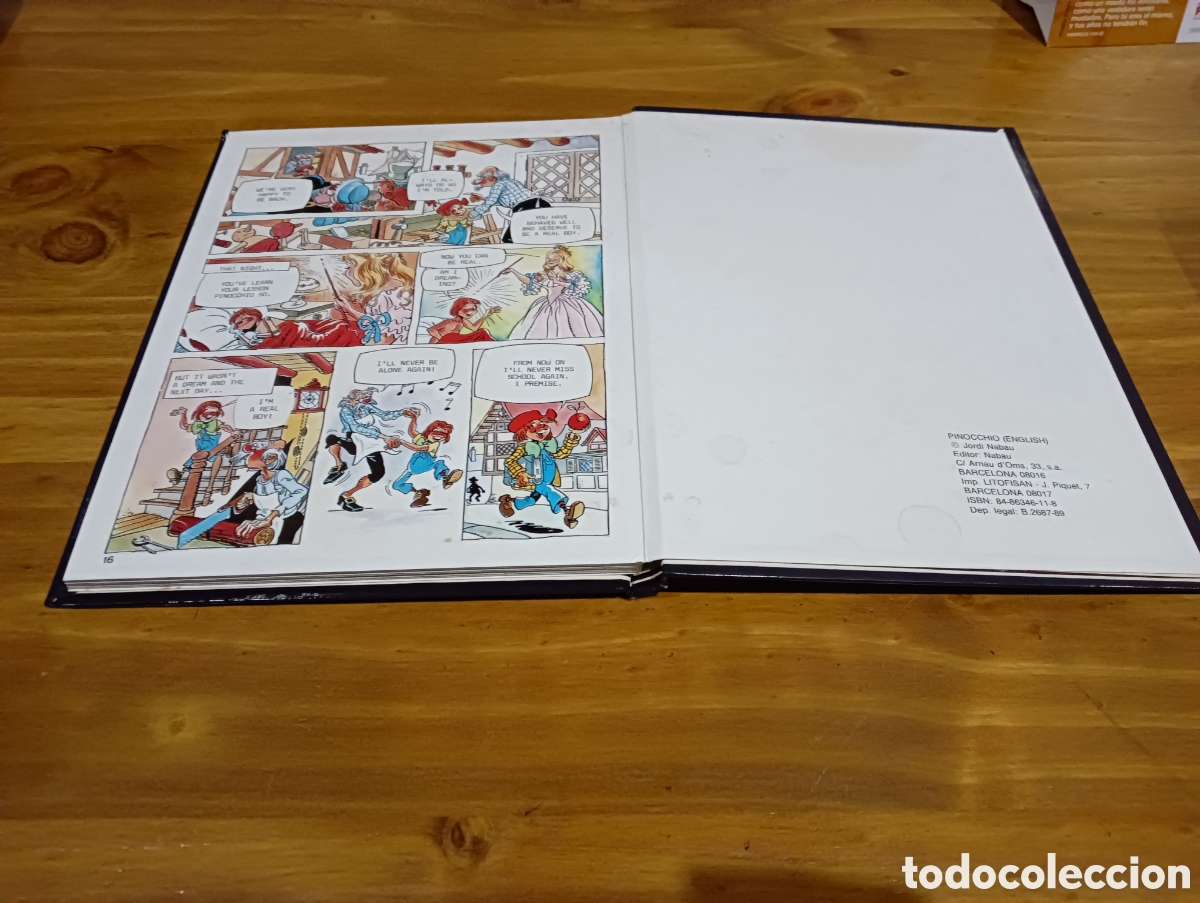 C&oacute;mics: Pinocchio. Lingual Books English - Foto 6