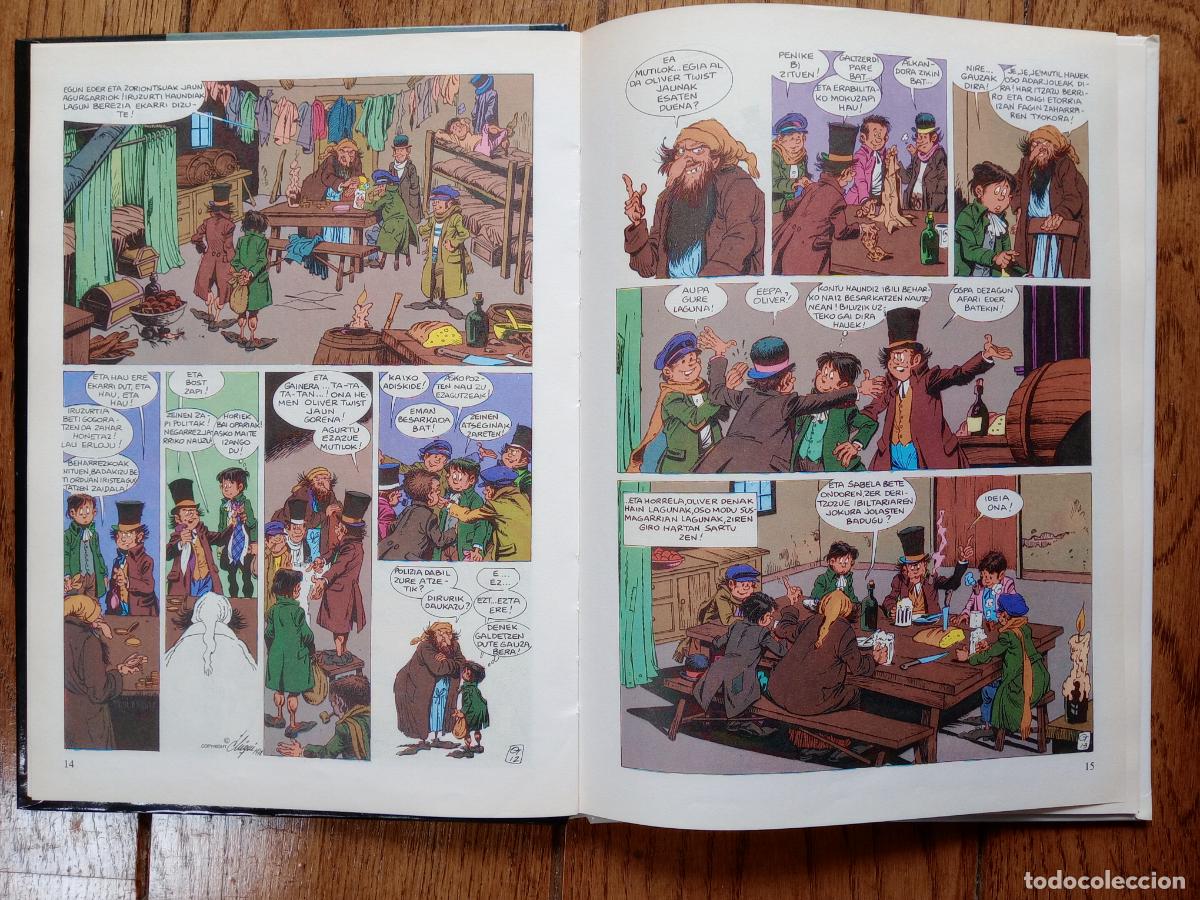 C&oacute;mics: Oliver Twist - en euskara - dibujos Chiqui de la Fuente - Foto 2