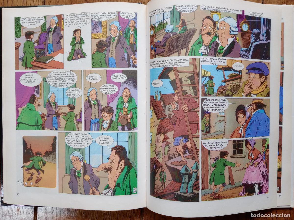 C&oacute;mics: Oliver Twist - en euskara - dibujos Chiqui de la Fuente - Foto 3